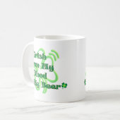 Iers van bloed naar bier koffiemok (Voorkant links)