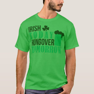 IERS VANDAAG HUNGOVER VANDAAG GROEN T-SHIRT