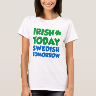 Iers Vandaag Zweeds Morgen T-shirt