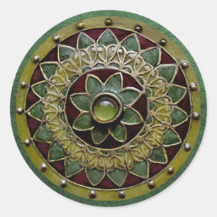 Iers ventilator ronde sticker