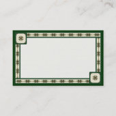 Iers  Visitekaartje (Voorkant)