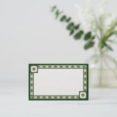 Iers  Visitekaartje (Staand voorkant)