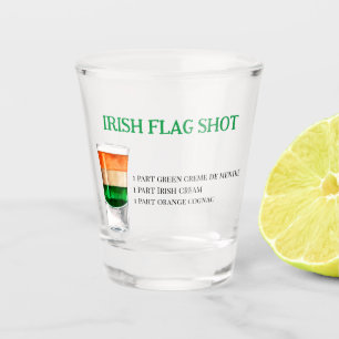 Iers Vlag Schot Recept voor Feestjes Shot Glas