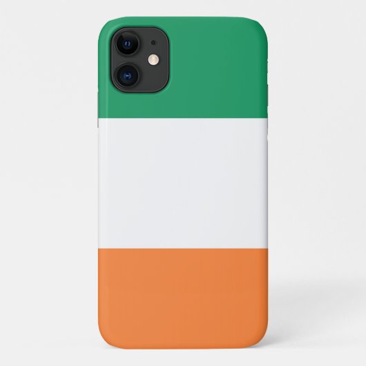 Iers vlagschrift Case-Mate iPhone case (Achterkant)