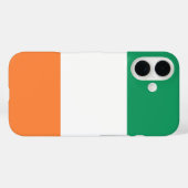 Iers vlagschrift Case-Mate iPhone case (Achterkant (horizontaal))