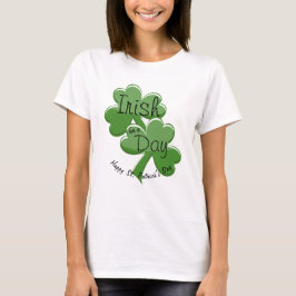 Iers voor een dag gelukkig St. Patrick's Day T-shirt