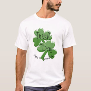 Iers voor een dag Gelukkige St. Patrick's Dag T-shirt