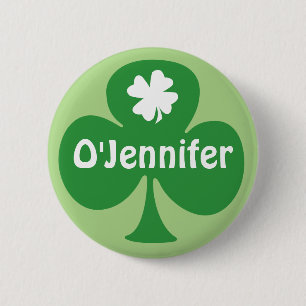 Iers voor een dag St. Patrick's Day Party name tag Ronde Button 5,7 Cm