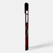 Iers vrouwenprofiel met Abstracte gezichtsverf Case-Mate iPhone Case (Achterkant / Links)