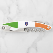 Iers wapenschild kurkentrekker (Voorkant)