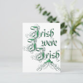 Iers was ik briefkaart (Staand voorkant)