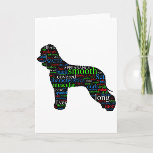 Iers waterspaniel kaart