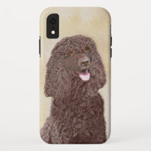 Iers waterspaniel schilderen - Oorspronkelijke hon iPhone XR Hoesje