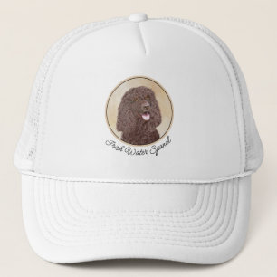 Iers waterspaniel schilderen - Oorspronkelijke hon Trucker Pet