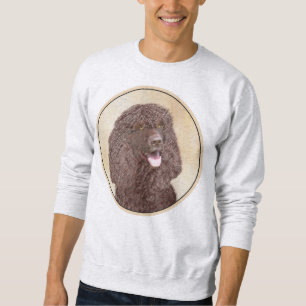 Iers waterspaniel schilderen - Oorspronkelijke hon Trui
