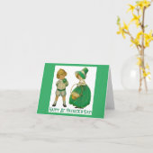 Iers Wenskaart Kaart (Gele Bloem)