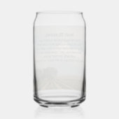 Iers zegenend boerenlandschap blikvorm glas (Achterkant)