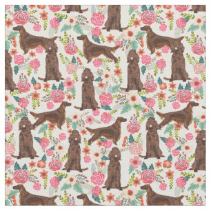 Iers zetter florals crème stof