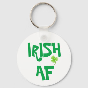 Ierse AF Green Shamrock Sleutelhanger
