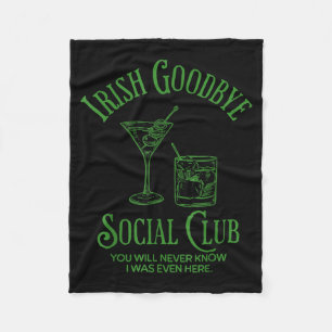 Ierse Afscheids Social Club Je Zal Weten Dat Ik Er Fleece Deken