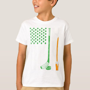 Ierse Amerikaanse vlag Ierland St. Patrick's Day B T-shirt