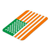 Ierse Amerikaanse vlag Magneet (Linkerzijde)