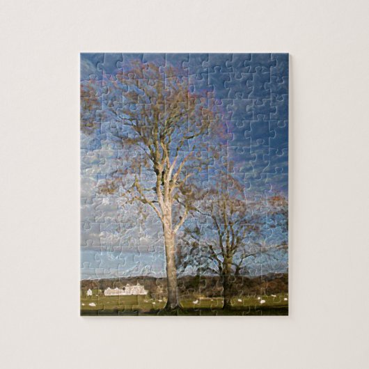 Ierse Beukenbomen Legpuzzel (Verticaal)