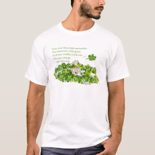 Ierse "Blessing Cute St. Patricks Day T"-Shirten T-shirt