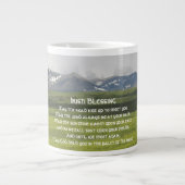 Ierse Blessing Green Valley Landschap Extra Grote Beker (Voorkant)