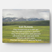 Ierse Blessing Green Valley Landschap Fotoplaat (voorkant)