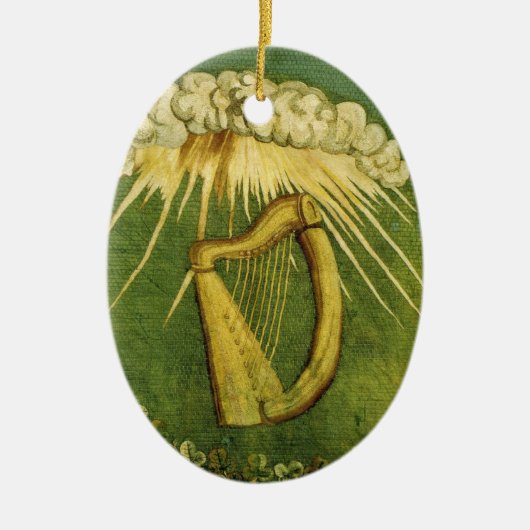 Ierse brigade keramisch ornament (Voorkant)