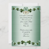 Ierse bruiloft Uitnodigingen (Achterkant)