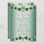 Ierse bruiloft Uitnodigingen (Voorkant / Achterkant)