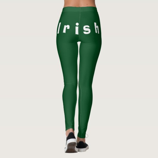 Ierse Butt St. Patty's Day 4Emily Leggings (Achterkant)