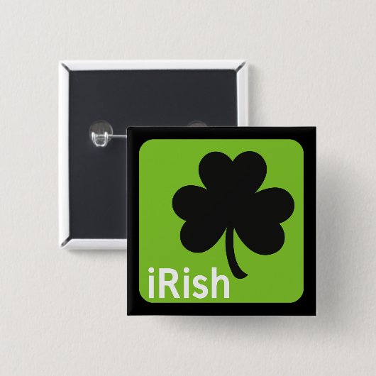 Ierse Button (Voorkant /achterkant)