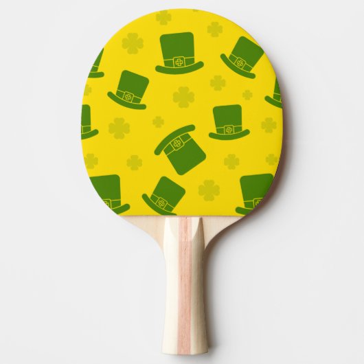 Ierse charme pingpongbat tafeltennisbatje (Voorkant)