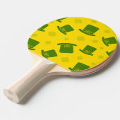 Ierse charme pingpongbat tafeltennisbatje (Voorkant Gekanteld)