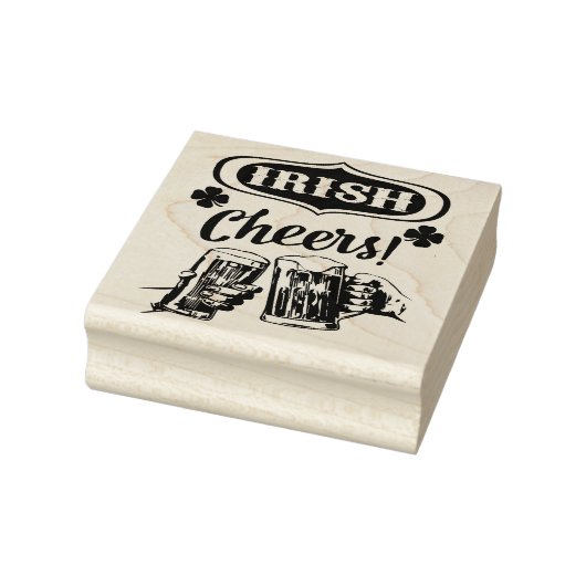 Ierse Cheers Rubberstempel (Stempel)