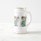 Ierse Cheers! St Patrick's Day Beer Stein Bierpul (Voorkant rechts)