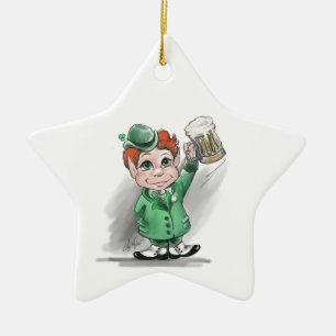 Ierse Cheers! SterrenOrnament Keramisch Ornament