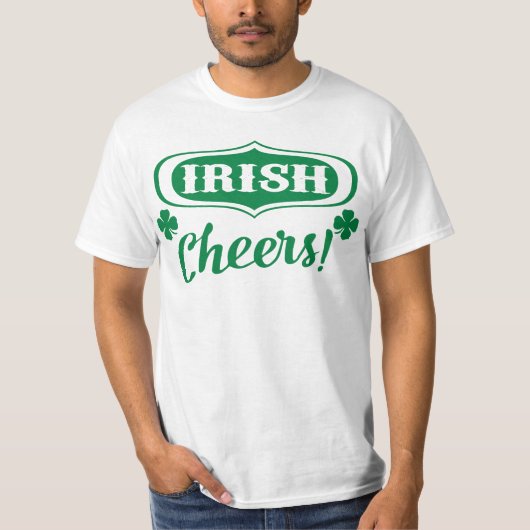 Ierse Cheers T-shirt (Voorkant)