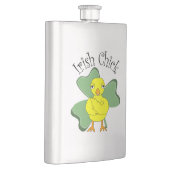 Ierse Chick Tekst Shamrock Flacon (Rechts)