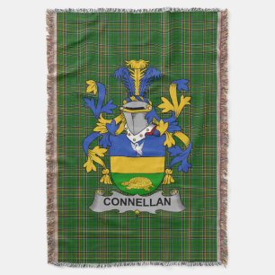 Ierse Connellan of O_Connellan Wapen Famil Deken