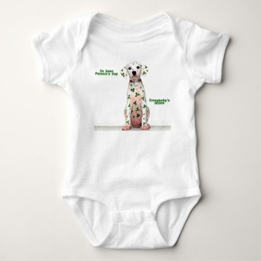 Ierse Dalmation - Baby Romper (Voorkant)