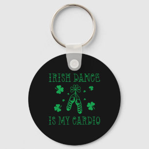 Ierse Dans Is Mijn Cardio St. Patrick's Dag Sleutelhanger