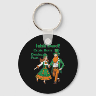 Ierse Dans Keltische Beats Dansen St. Patrick's Da Sleutelhanger