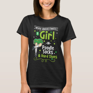 Ierse Dans Poodlesokken I Stepdance Tapdans T-shirt