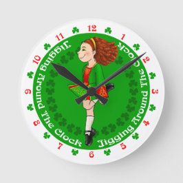 Ierse dansende grote klok