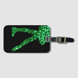 Ierse Danser Bagagelabel