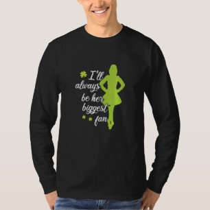 Ierse Danser Ceili Reel Dans Feis Ierse Step Dans T-shirt